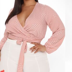 Polka Dot Women's Blouse